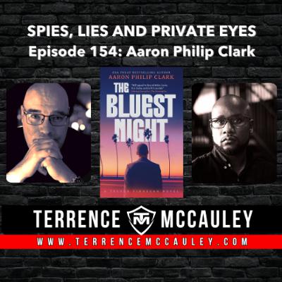 Aaron Philip Clark and THE BLUEST NIGHT, the latest in his Trevor Finnegan series Aaron Philip Clark and THE BLUEST NIGHT, the latest in his Trevor Finnegan series