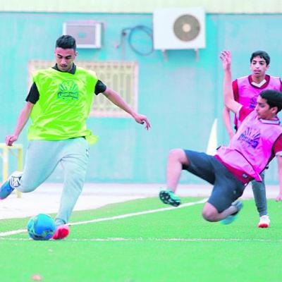 9. اذا راح اللاعب لا تروح رجله