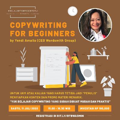 Copywriting for Beginners Copywriting for Beginners
