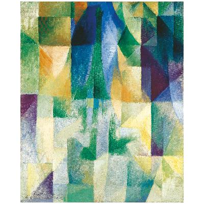 Robert Delaunay, Les fenêtres sur la ville, 1912