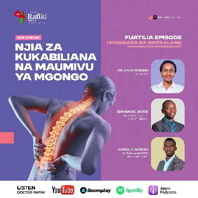 NJIA ZA KUKABILIANA NA MAUMIVU YA MGONGO