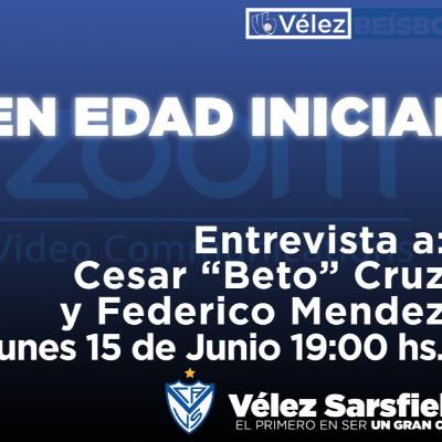 Beto Cruz, Fede Mendez y Simon Erusalimsky: Beisbol en Categorias Menores