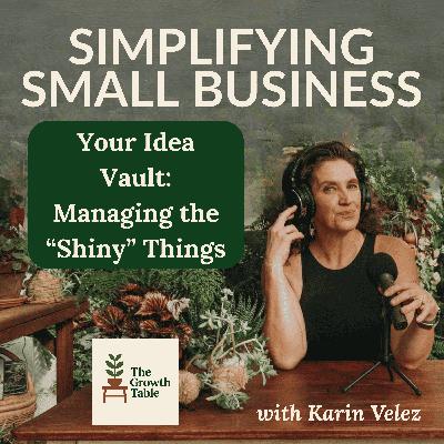 How to Manage the Big Ideas in Your Business - Ep. 12