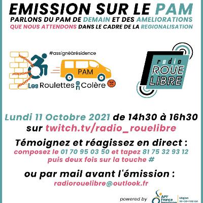 Emission spéciale PAM : Débat sur le transport adapté aux personnes en situation de handicap