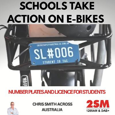 St Luke’s Grammar, Principal Geoff Lancaster  joins Chris Smith