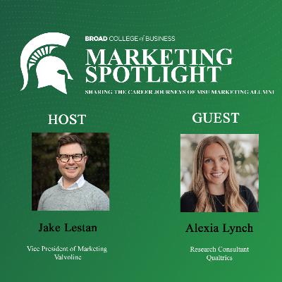 Marketing Spotlight Season 3 Episode 2: Alexia Lynch, Research Consultant at Qualtrics