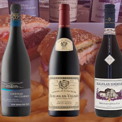 Burgers and Beaujolais Burgers and Beaujolais