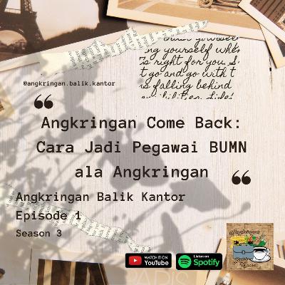 Angkringan Come Back: Cara Jadi Pegawai BUMN ala Angkringan