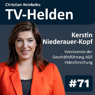 TV-Quoten im digitalen Zeitalter – Unverzichtbar oder überholt? Mit Kerstin Niederauer-Kopf Vorsitzende der AGF (#71)