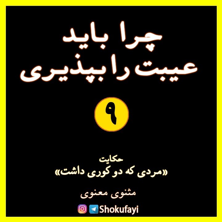 چرا باید عیبت را بپذیری