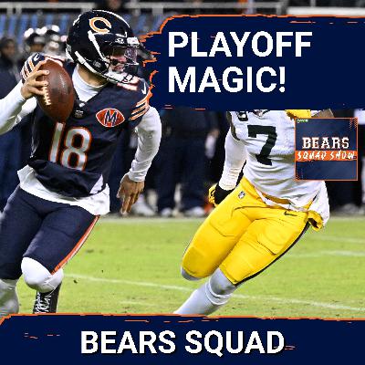 BEARS SQUAD SHOW: THE CHICAGO BEARS DO IT AGAIN!!! Caleb Williams comes through & the Bears advance!