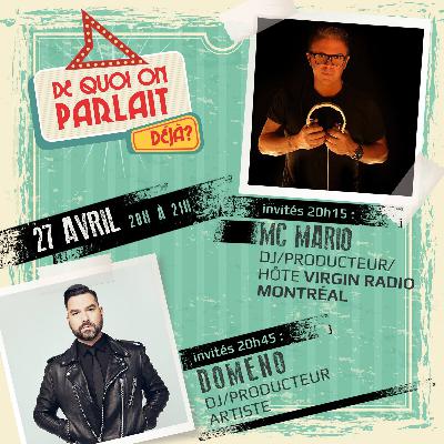 De quoi on parlait déjà ? MC MARIO & DOMENO De quoi on parlait déjà ? MC MARIO & DOMENO