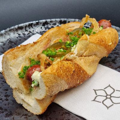 Suti kocht - Hirsch Dog und Crispy Greek Roll für den Streetfoodmarkt