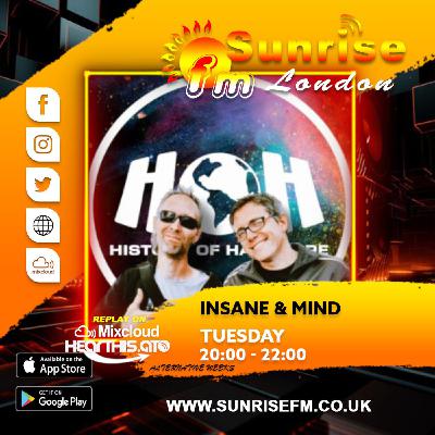 Insane & Mind (History Of Hardcore) - Tues 11th Nov 2025 Insane & Mind (History Of Hardcore) - Tues 11th Nov 2025