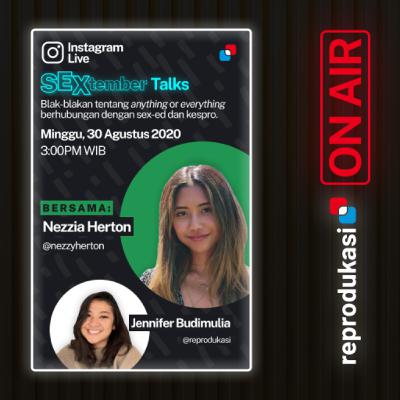 #SEXtember Talks 2020 : Anything and Everything about Sex w/ Nezzia Herton #SEXtember Talks 2020 : Anything and Everything about Sex w/ Nezzia Herton