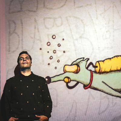 Nico Mendoza: un perro que olfatea el arte urbano