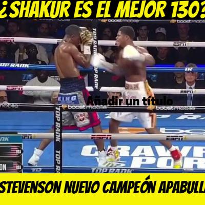 SHAKUR STEVENSON DETIENE A JAMEL HERRING Y ES NUEVO CAMPEON SUPERPLUMA OMB ¿TIENE OSCAR VALDEZ NIVEL PARA DETENER A SHAKUR? #box #boxeo #boxing #toprank #HerringStevenson #new #champion #espn