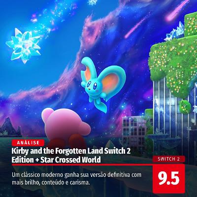Análise: Kirby and the Forgotten Land Switch 2 Edition + Star Crossed World brilha como nunca