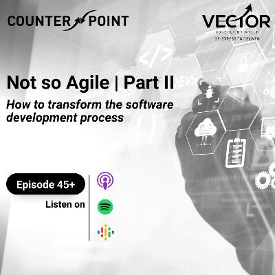 Ep#45 Not so Agile: Part II - How to transform the software development process