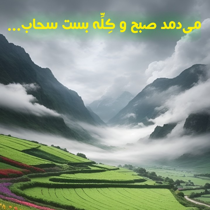 ۱۳ می دمد صبح و کله بست صحاب