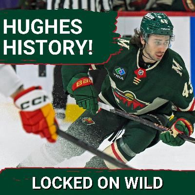 HUGHES HISTORY: Quinn Hughes SETS Records, Kirill Kaprizov LIFTS Minnesota in Overtime THRILLER