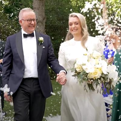 PM Anthony Albanese marries partner Jodie Haydon at The Lodge in Canberra