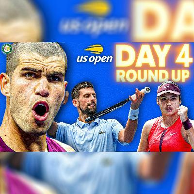 Alcaraz ON FIRE! 🔥 Djokovic BUILDING | Raducanu vs Rybakina R3 🍿| US Open 2025 | GTL Tennis Podcast