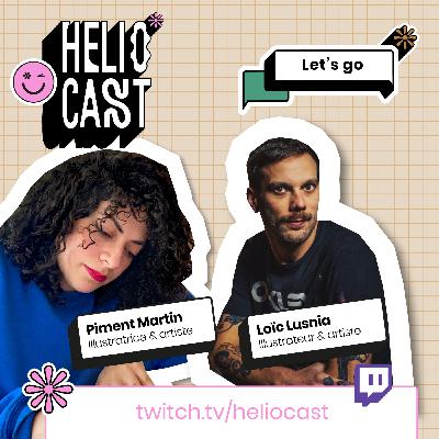 #37 - Le podcast design - Comment devenir illustrateur avec Piment Martin et Loïc Lusnia