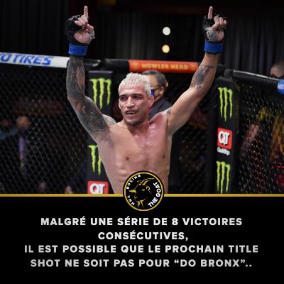 Charles Oliveira boycotté ? À quoi joue Dana White ?