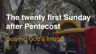Bearing God’s Image