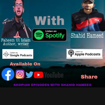 Story of young Writer and Social Activist from Pulwama Faheem ul Islam.