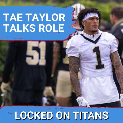 Tennessee Titans Alontae Taylor CLARIFIES his ROLE in Robert Saleh's Defense Going Forward Tennessee Titans Alontae Taylor CLARIFIES his ROLE in Robert Saleh's Defense Going Forward