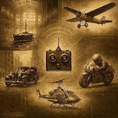 What was the First R/C Boat, Airplane, Car, Helicopter, and Motorcycle? What was the First R/C Boat, Airplane, Car, Helicopter, and Motorcycle?