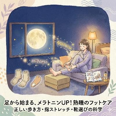 【36】フットケアは快眠につながる！足を鍛えてウェルビーイングを目指そう〜足の健康を守る専門家・杉田さん〜