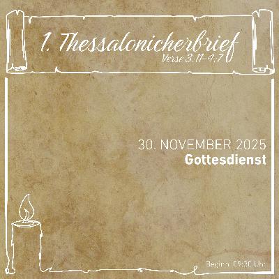 1. Thessalonicher: Berufen heilig zu leben