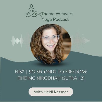 Ep87 | 90 Seconds to Freedom: Finding Nirodhaḥ (Sutra 1.2)