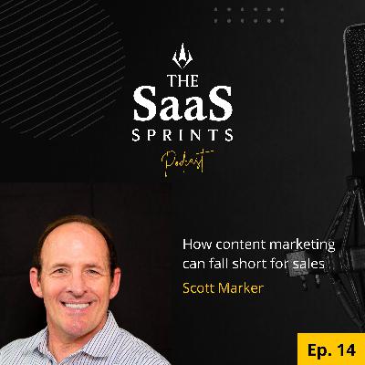 How content marketing falls short for sales: Scott Marker