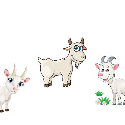 Jelly Bean the Cat Children's Bedtime Stories Podcast: Three Goats Hanging Out