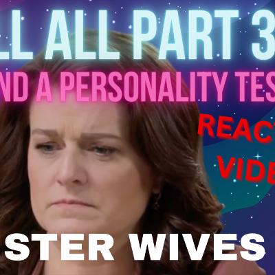 Ep 85 - REACTION VIDEO - SISTER WIVES - Season 18 One on One pt 3 - I Take A Drink Each Time Robyn Cries!