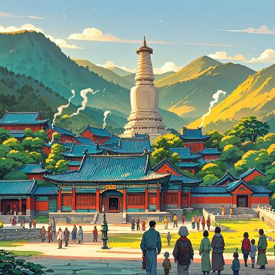 五台山的美景如何让烦恼瞬间散去? 五台山的美景如何让烦恼瞬间散去?