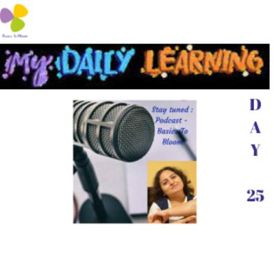 Daily Learnings Day 25