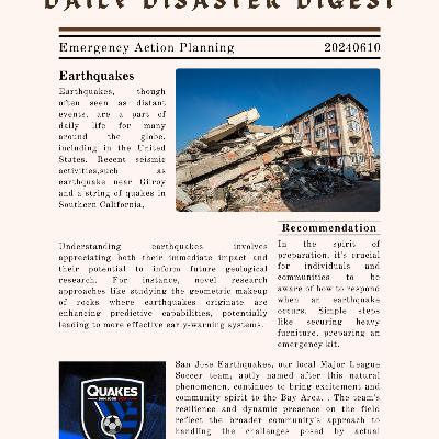 Earthquakes in the News Earthquakes in the News