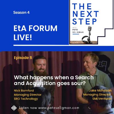What happens when a search and acquisition goes sour?