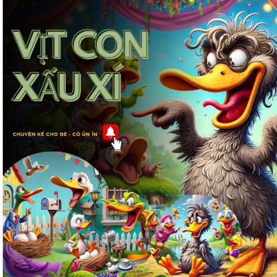 Chú Vịt Con Xấu Xí Hóa Thiên Nga | Câu Chuyện Kỳ Diệu Cho Bé