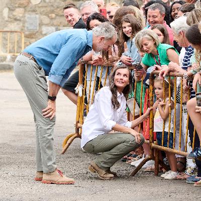 Los reyes han visitado las zonas afectadas por los incendios en Castilla y León