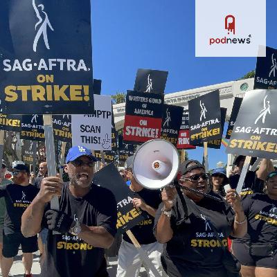 SAG-AFTRA joins Writers Guild in strike