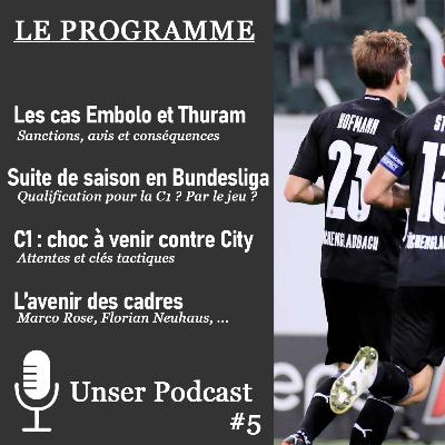 Unser Podcast #5 - La fin de saison du Borussia Mönchengladbach : quels espoirs ?