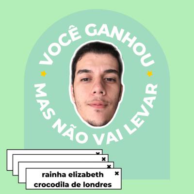 3 - rainha elizabeth crocodila de londres