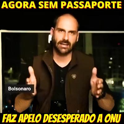 Eduardo Bolsonaro vai pedir à ONU passaporte de 'apátrida' após ser cassado