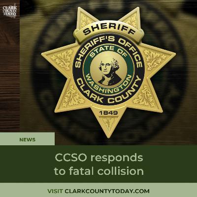 CCSO responds to fatal collision CCSO responds to fatal collision